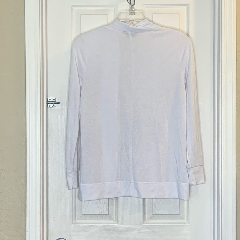 Eden Ruth Open Front Cardigan White Size Small - Picture 2 of 9